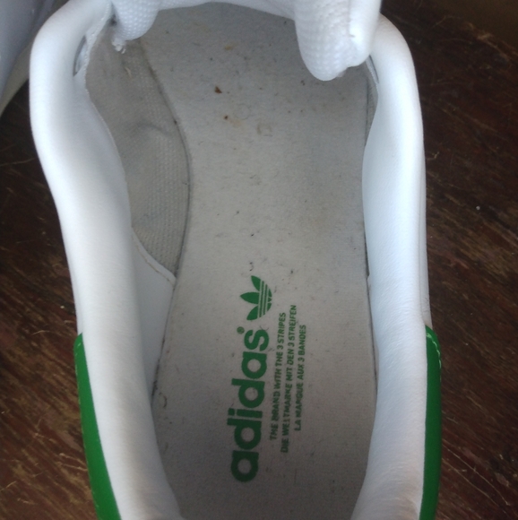 Stan Smith Adidas size 13 Men's tennis shoes- Green and White- sneakers - Picture 6 of 16